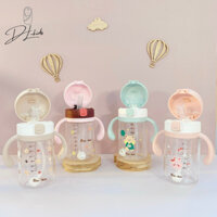 Bình nước Barrot chống sặc nắp bật cho bé tập hút 240ml