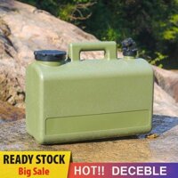 Bình nước cắm trại 20L kèm xô nước uống dã thú để cắm trại trên ô tô [deceble.vn]