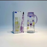 bình nước chịu nhiệt,Bình nước thuỷ tinh Ocean 1,6L Thái Lan,nhiều hoạ tiết