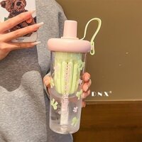 bình nước cho bé gái,bình nước ống hút,ống hút bình nước,bình nước trẻ em,Cốc nhựa Tritan,cốc uống nước