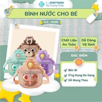 Bình Nước Cho Bé SmartChoice PK080 Bình Đựng Nước Dễ Thương 1100ml Nhựa PP An Toàn