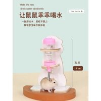 Bình nước cho hamster, nhím, chinchilla, sóc, thỏ, bình nước cho chuột lang, hamster vàng, bình uống nước chống rò rỉ