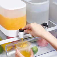 Bình nước để tủ lạnh có vòi 4L Ecoco, bình đựng nước detox chất liệu nhựa cao cấp - Ecoco 2212