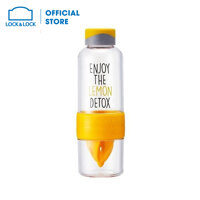 Bình nước Detox Lock&Lock HLC659YEL 520ml (Màu vàng cam)