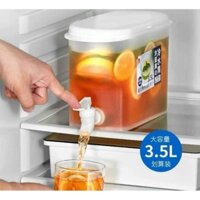 Bình Nước Detox Pha Trà, Pha Nước Trái Cây Có Vòi Tiện Lợi 3.5L