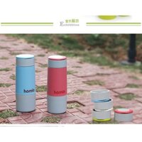 Bình nước detox vở nhựa dẻo ruột thủy tinh 8330 ( 300 ML )