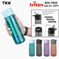 Bình Nước Đi Học 700Ml Bình Nước Thể Thao 500Ml Bình Nước Có Ống Hút Bình Nước Con Vịt