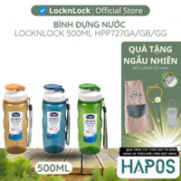 Bình Nước Easy Grip 500ml Chính hãng Lock&Lock HPP727GA/GB/GG - Bình dự án quà tặng VNM - HAPOS KIDS