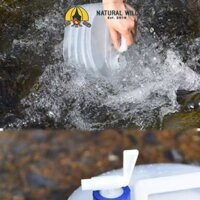 Bình Nước Gấp Gọn, Thùng Đựng Nước Gấp Gọn Đi Du Lịch Dã Ngoại Siêu Nhẹ,Bình Đựng Nước