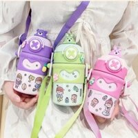 BÌNH NƯỚC GẤU 600ml CHO BÉ CHỮ X HÌNH THÚ SIÊU DỄ THƯƠNG