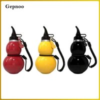 Bình Nước Gepnoo Bầu Có Dây Đeo Mang Trung Quốc Bầu Bình Giữ Nhiệt Di Động Cốc Uống Cho Hoạt Động Ngoài Trời Cắm Trại