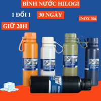 Bình nước giữ nhiệt 1000ml , sơn nhám, có dây xách và khay lọc trà, giữ nhiệt nóng 10h, lạnh 20h, thể thao