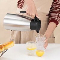 Bình Nước Giữ Nhiệt 2 Lít Inox 304 Europan, Bình Ủ Trà, Ấm Ủ, Phích Giữ Nhiệt, Bình Giữ Nhiệt Cỡ Lớn, Ấm Giữ Nhiệt