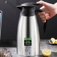 Bình Nước Giữ Nhiệt 2000ml; Ấm Giữ Nhiệt, Bình Ủ Cỡ Lớn Bằng Inox Cao Cấp