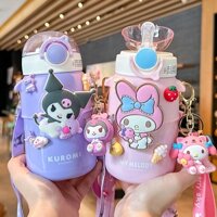 Bình Nước Giữ Nhiệt Cao Cấp [a832] xilan sanrio kuromi Dễ Thương