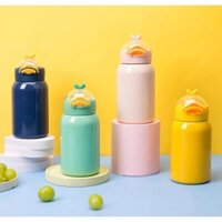 Bình nước giữ nhiệt con vịt vàng dễ thương