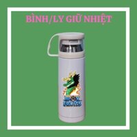 Bình nước giữ nhiệt in hình Trái Ác Quỷ Blox fruit, dung tích 350ml, Bình giữ nhiệt in theo yêu cầu.