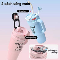 Bình Nước Giữ Nhiệt Inox 304 Dễ Thương 1000ml Ly Giữ Nhiệt Inox 304 Cao Cấp,Cốc Uống Nước