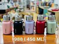 Bình nước giữ nhiệt mini thể tích 450ML, chất liệu inox sus 316 ( THÙNG 60 C )
