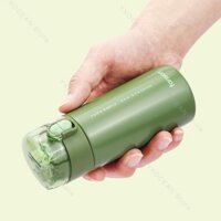 Bình Nước Giữ Nhiệt mini 180ml/270ml Bằng Thép Không Gỉ 304 Small Cute Nhỏ Gọn ống Hút bình giữ nhiệt