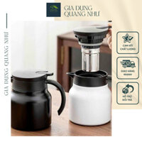 Bình nước hẩm Pha Trà giữ ấm Có Lõi Lưới Lọc Trà Inox tiện nghi sức chịu nóng Tốt Quai Cầm An Toàn , hàng đẹp giá rẻ