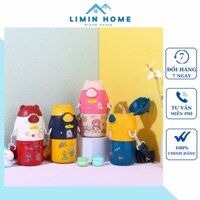 Bình nước hình thú dễ thương, Bình nước mini 620 ml