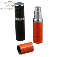 Bình nước hoa BRUCE, Bình xịt nước hoa có thể đổ lại dưới cùng, Mini Ultral Fine Mist Leather Chai xịt nước hoa cao cấp Du lịch