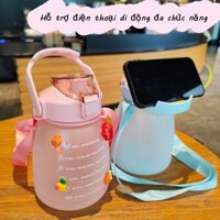 bình nước học sinh kèm miếng dán stiker (1.300ml)
