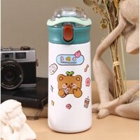 Bình Nước Inox Hình Gấu 500ml