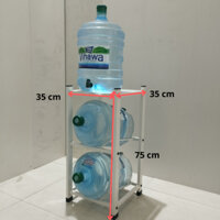 bình nước lọc 20 lit .lắp ráp 3 tầng