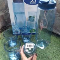 Bình nước Lock and Lock Aqua + 4 ly