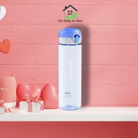 Bình Nước Lock&Lock One Touch ABF645BLU (550ml) - Màu Xanh Dương [Hàng Chính Hãng] giadungauchau