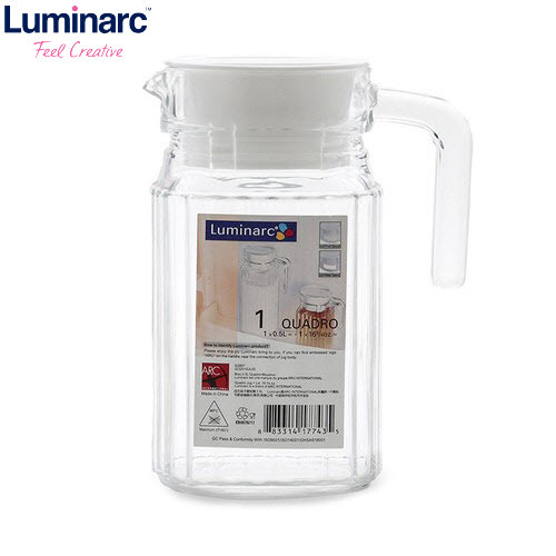 Bình nước Luminarc Quadro G2667 - 0.5 lít