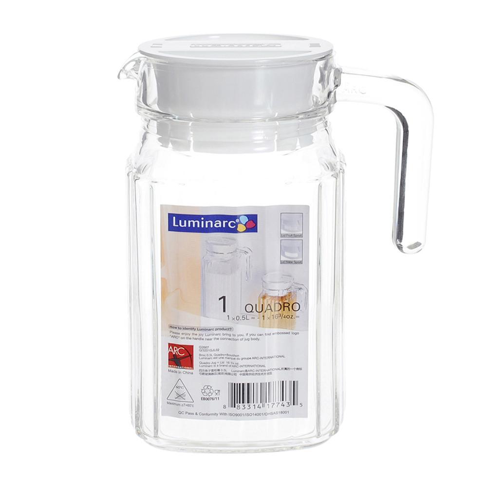 Bình nước Luminarc Quadro G2667 - 0.5 lít
