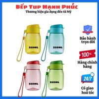 Bình nước mini Lohas 350ml, đựng được nước nóng 110 độ c, siêu cứng, thiết kế độc đáo