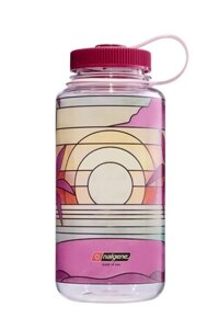 Bình Nước Nalgene Wide Mouth Stained Glass Print Bottles 32oz/1000ml
