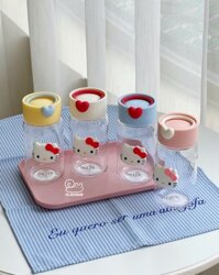 Bình nước nhựa Hello Kitty Diller (380ml)