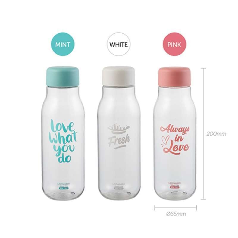 Bình nước nhựa Lock&Lock Milky HAP654 500ml BPA Free