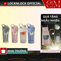 Bình nước nhựa Tritan 780ml LocknLock Chính hãng, có quai cầm, ống hút silicone ABF865- CHEAPMALL SOUNDCORE