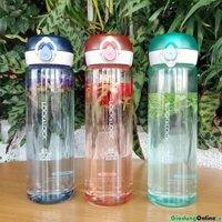 Bình Nước Nhựa Tritan Ecolife Lock&Lock One Touch Bottle Dung Tích 550ml - ABF645