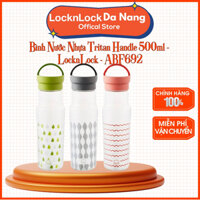 Bình Nước Nhựa Tritan Handle LocknLock 500ml - 3 Màu - ABF692 Lock&Lock Lotte Mart Da Nang