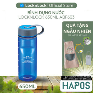 Bình nước nhựa tritan Lock&Lock ABF603, 650ml