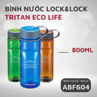 Bình Nước Nhựa Tritan Lock&Lock ABF604G 800ml Kín Nước Cầm Tay Đa Năng