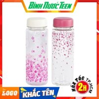 Bình Nước Nhựa Tritan Lock&Lock FLOWER – ABF613 (500ML)