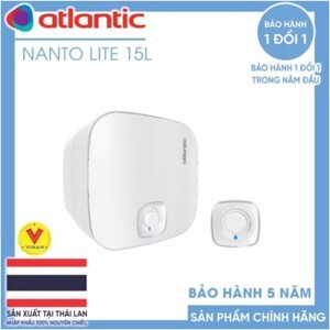 Bình nóng lạnh Atlantic Nanto LITE 15L