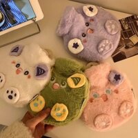 Bình nước nóng mini bơm nước bằng nhung đáng yêu Hoạt hình học sinh nhỏ bé nữ sinh tháo và rửa tay ẤM BỤNG Rót nước ấm túi nước XDQP