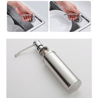 Bình nước rửa chén, bình đựng xà bông nhấn hơi inox, âm thành chậu