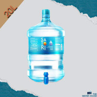 Bình nước Satori 20L vòi - Nước uống Satori bình 20L - Giao nhanh tận nơi