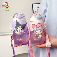 Bình nước SHENJIN Melody Figiguez Dung tích lớn Thể thao chống bụi