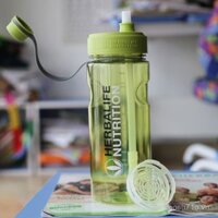Bình nước thể thao Herbalife Space Cup 1000ml, bình nước thể dục 1 lít, cốc nhựa uống nước